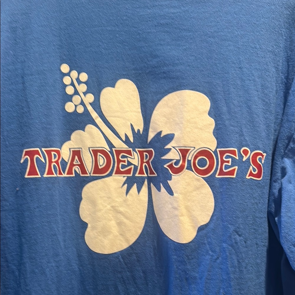 Blue Trader Joe’s Long Sleeve